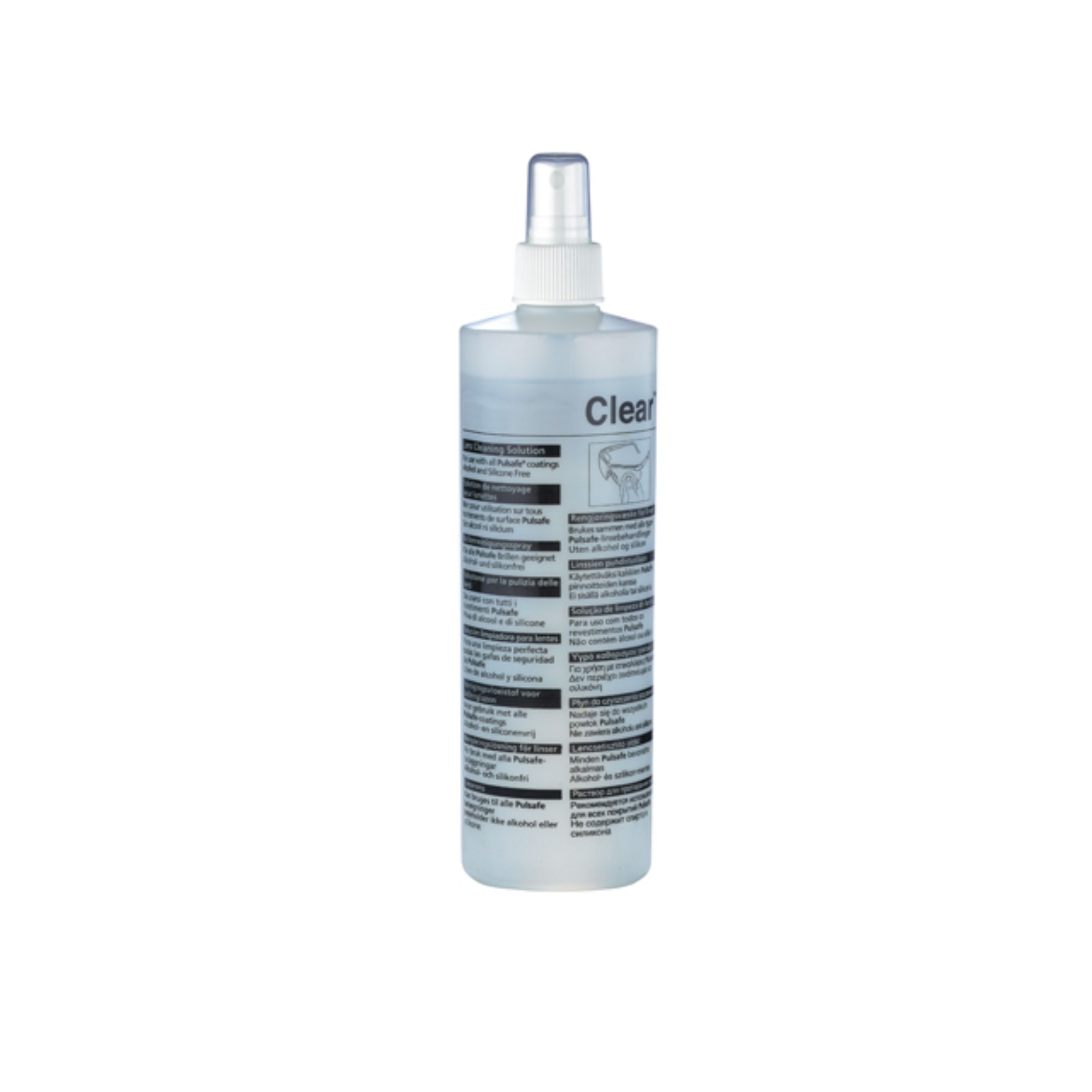 HONEYWELL  1011378 - SPERIAN CLEAR LENS CLEANING SOLUTION 500ml SPRAY BOTTLE