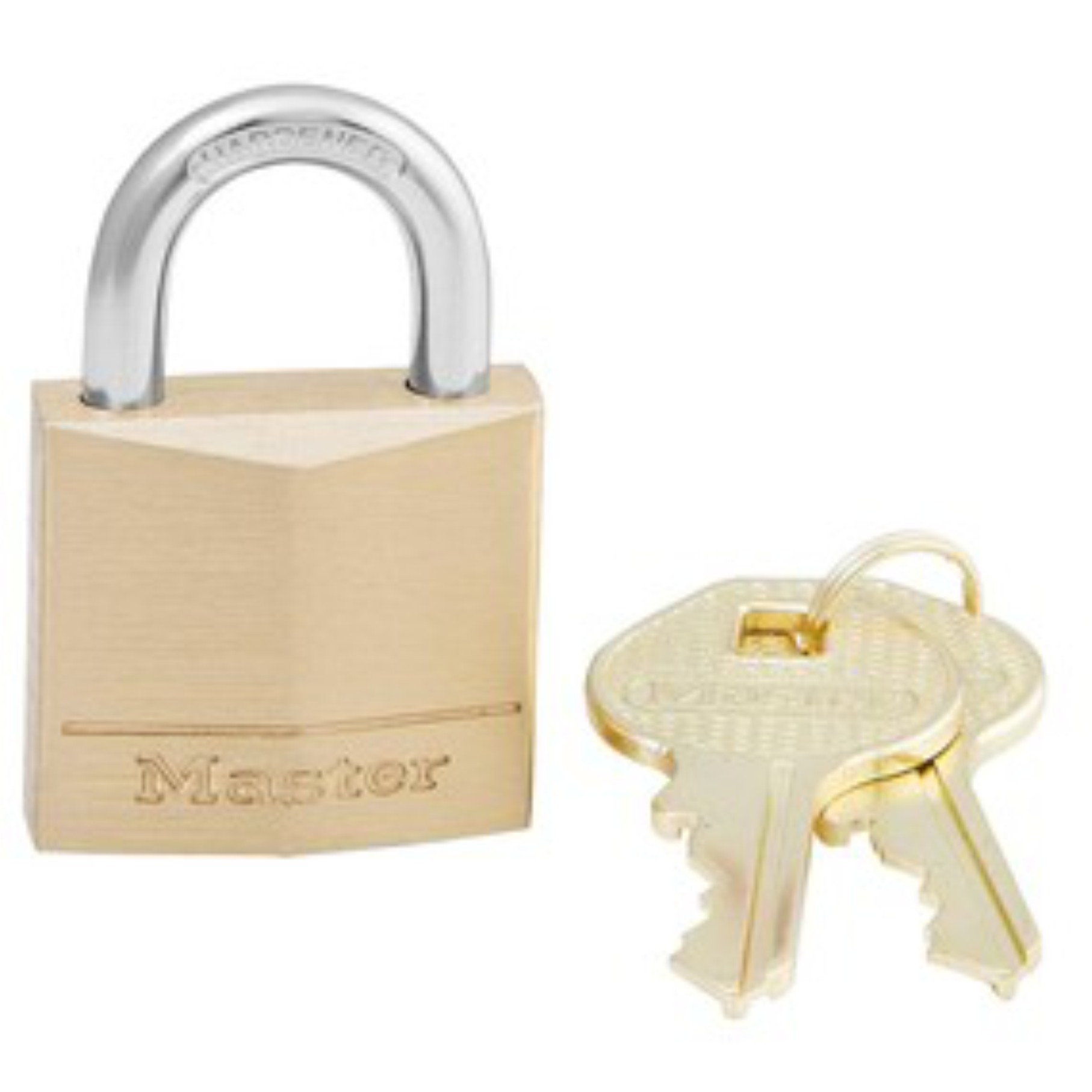 MASTERLOCK SOLID BRASS PADLOCK KEY DIFFERENT NO 130D